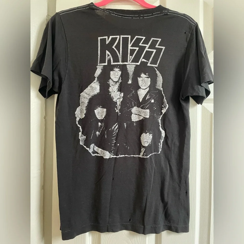 vintage KISS band tee RARE - Picture 2 of 5
